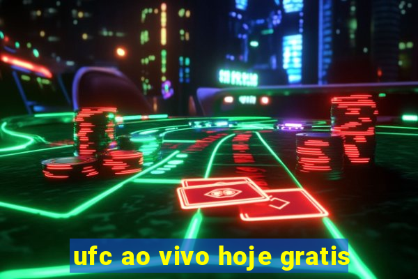 ufc ao vivo hoje gratis