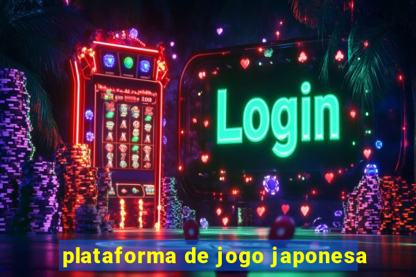 plataforma de jogo japonesa