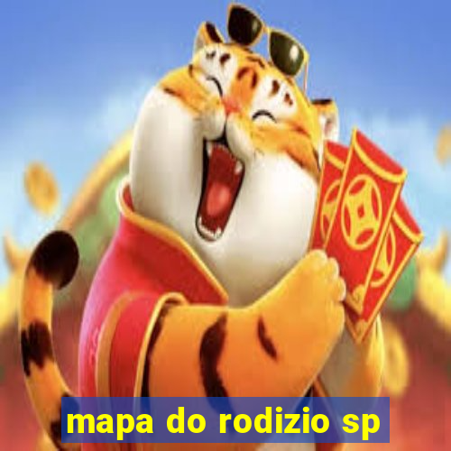 mapa do rodizio sp