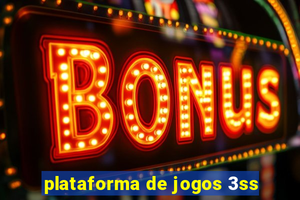 plataforma de jogos 3ss