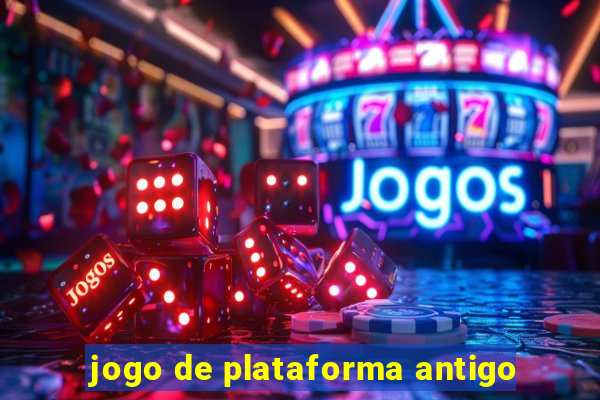 jogo de plataforma antigo