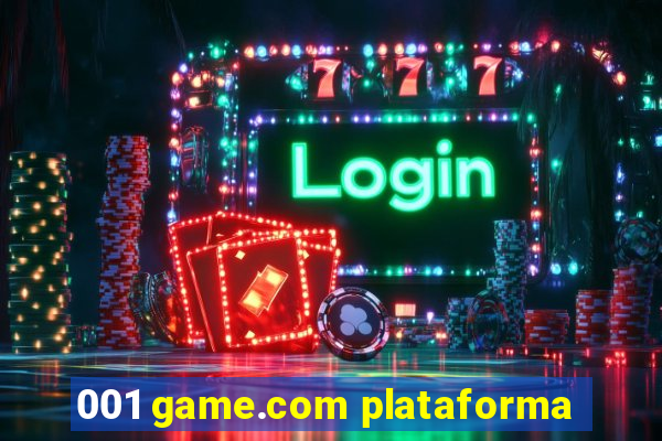 001 game.com plataforma