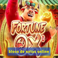 bloco de notas online