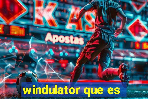 windulator que es