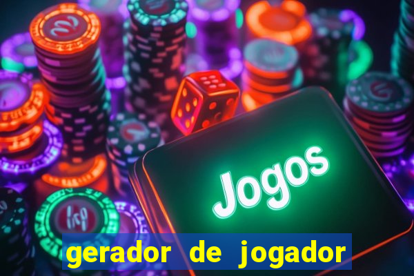 gerador de jogador de futebol