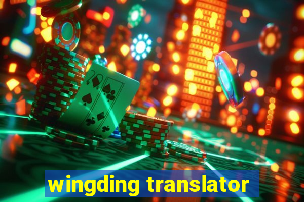 wingding translator