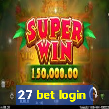 27 bet login