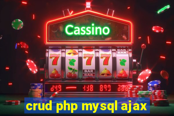 crud php mysql ajax