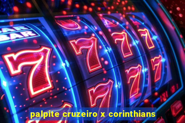 palpite cruzeiro x corinthians